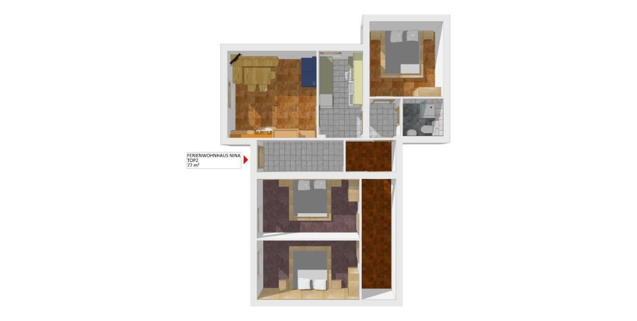 Appartamento Haus Nina Gerlosberg Esterno foto